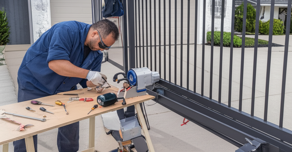 Gate Motor Installation